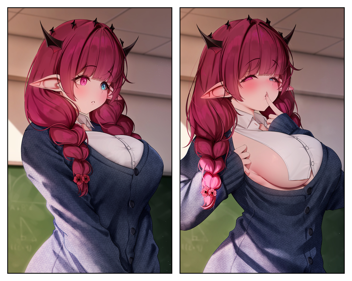 This is a pixiv picture whose title is New Uniform.