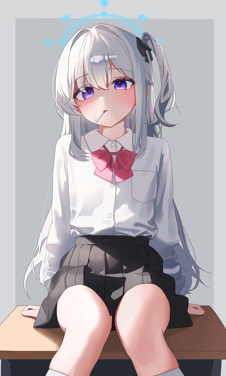 This is a pixiv picture whose title is タバコ ミヤコ.