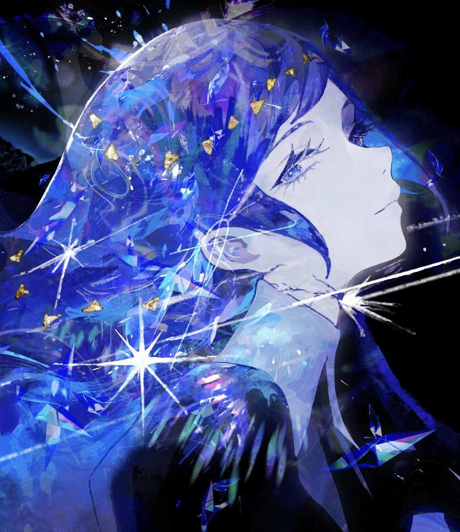 This is a pixiv picture whose title is 💎🌌✨.