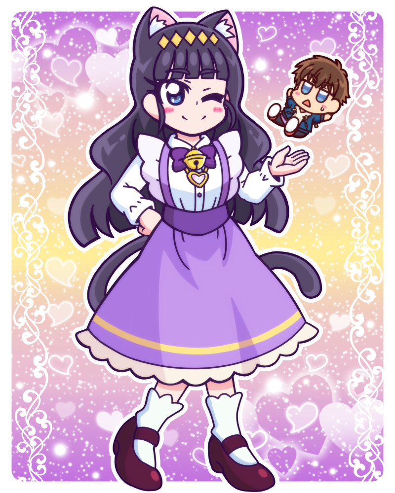 This is a pixiv picture whose title is はぴばで会長☆あまねたんお祝いすーれ🎶.