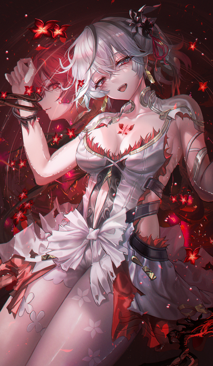 This is a pixiv picture whose title is Camellya.
