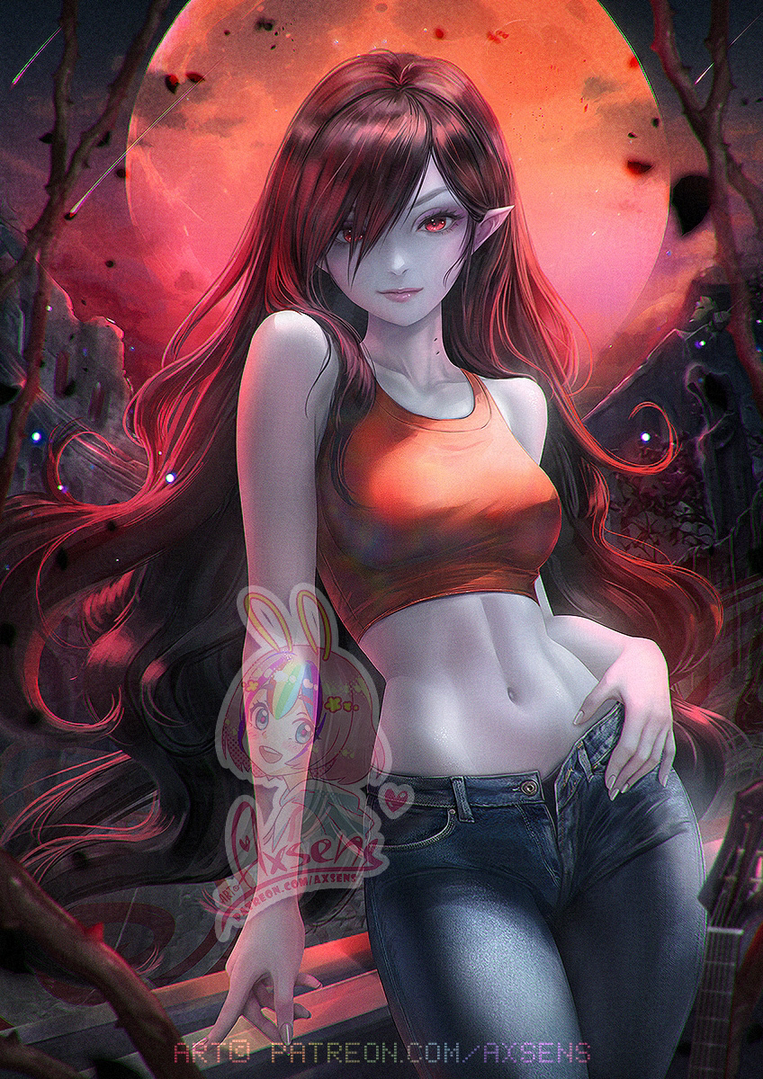 This is a pixiv picture whose title is マーセリン / Marceline.