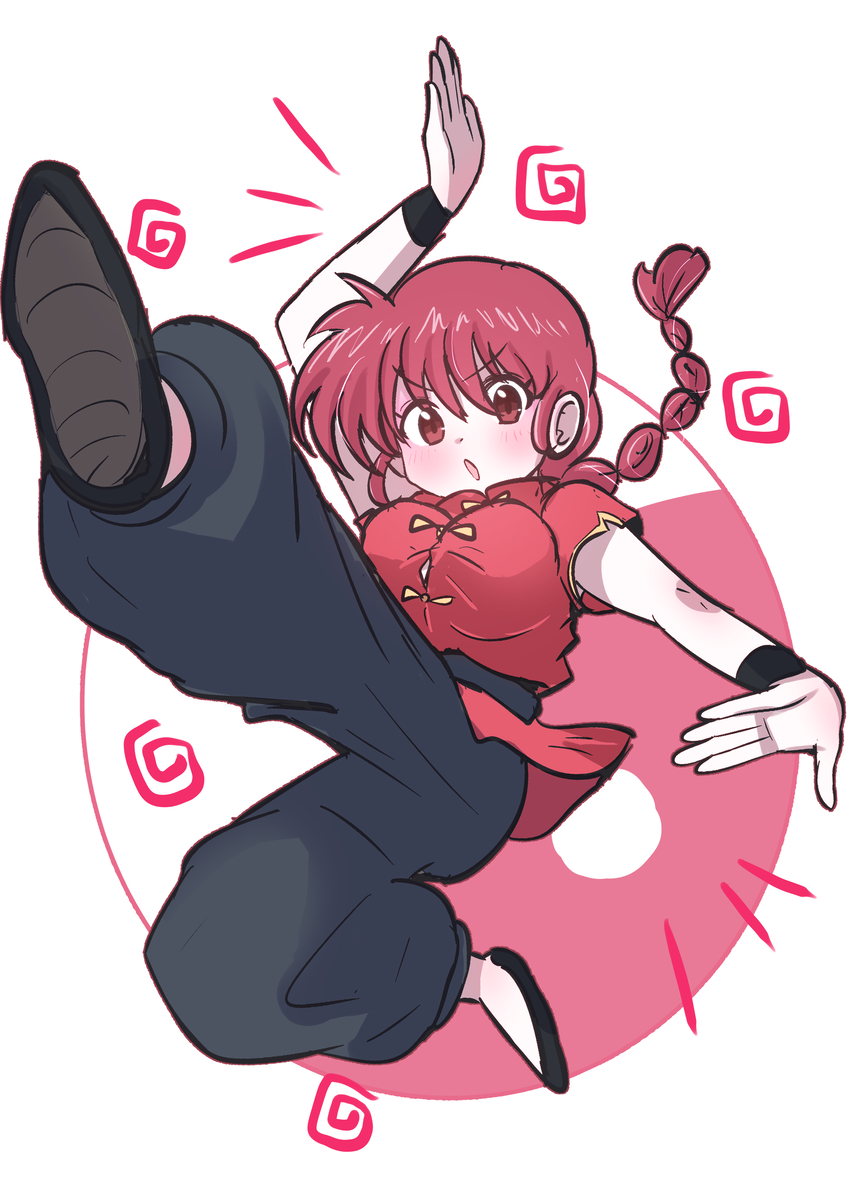 This is a pixiv picture whose title is らんま.