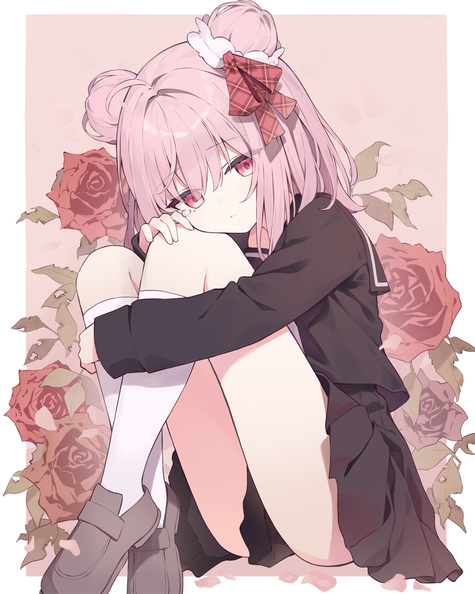 This is a pixiv picture whose title is しぼみ….