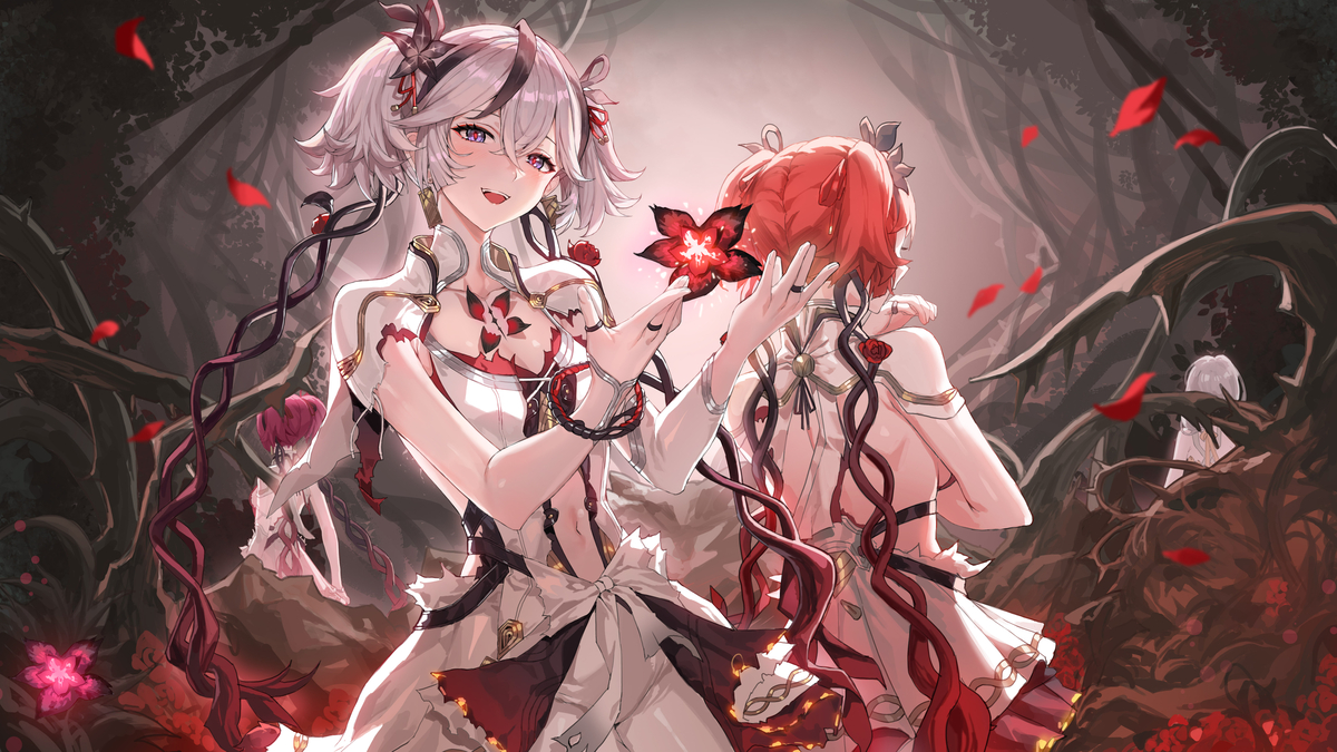 This is a pixiv picture whose title is Camellya.