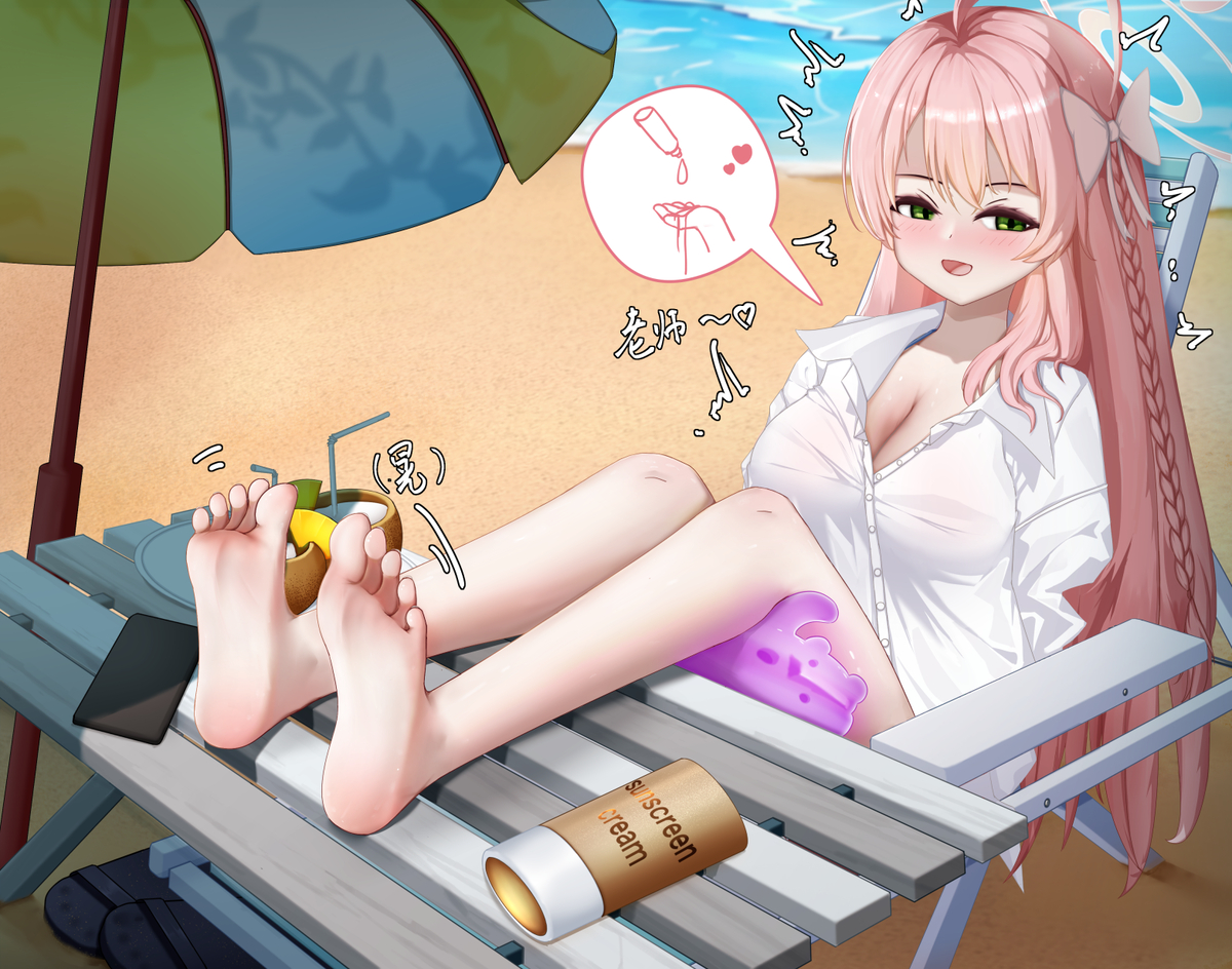 This is a pixiv picture whose title is 泳装花子.