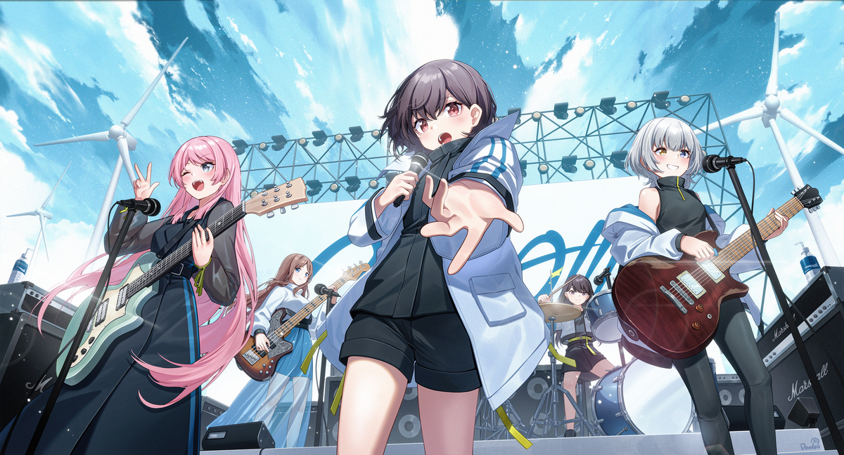 This is a pixiv picture whose title is MyGO!!!!!.