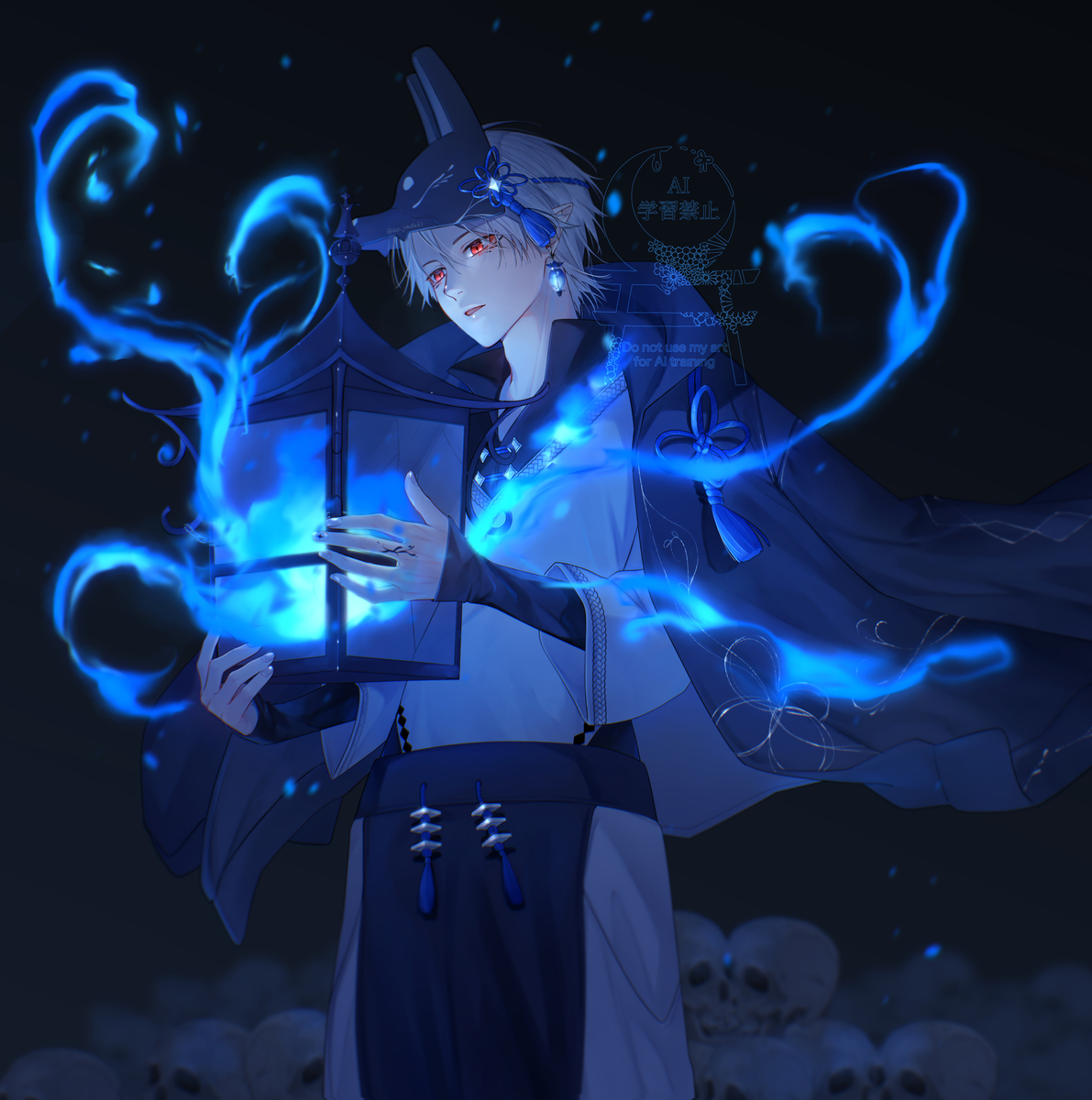 This is a pixiv picture whose title is 迷わぬように.