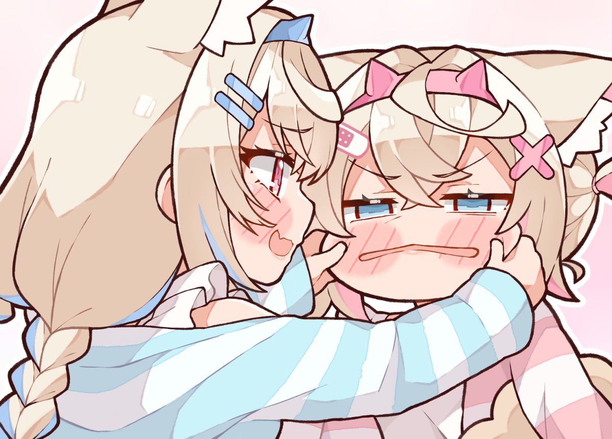 This is a pixiv picture whose title is Pinch.