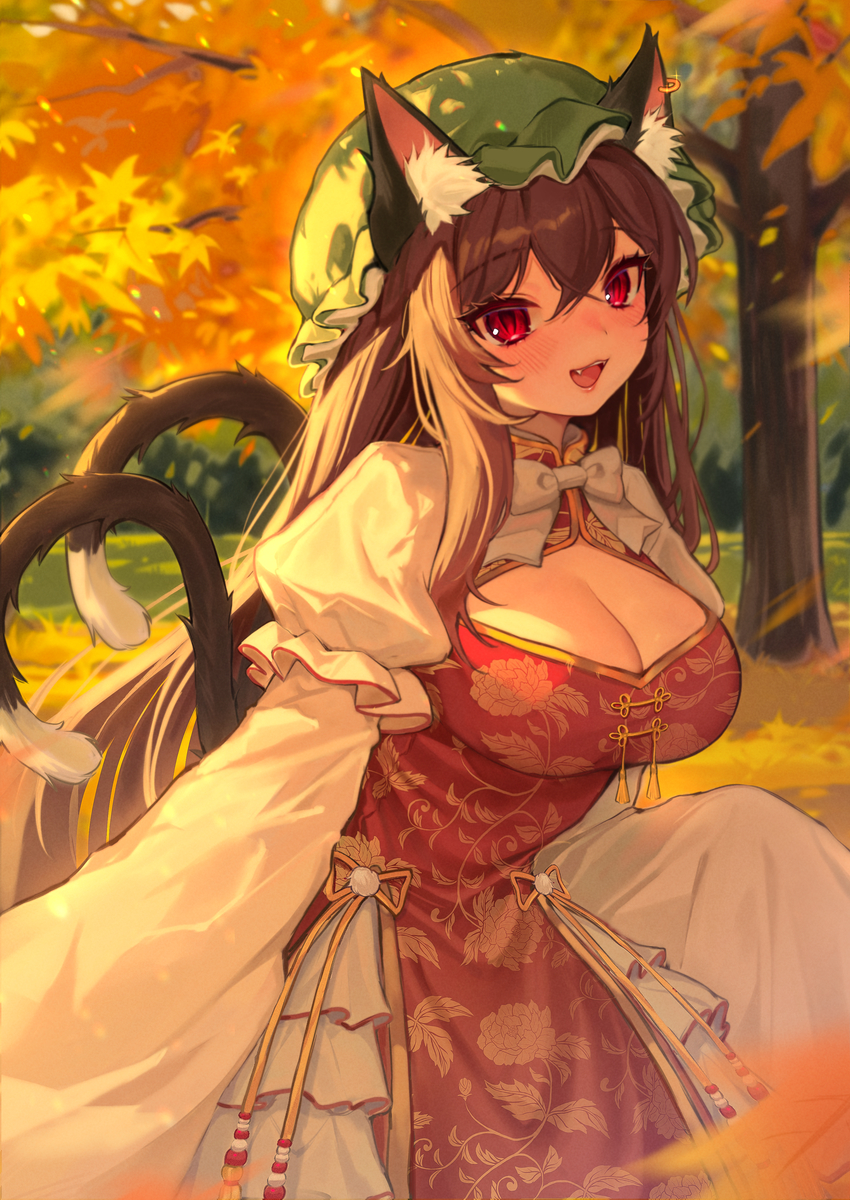 This is a pixiv picture whose title is 🍁.