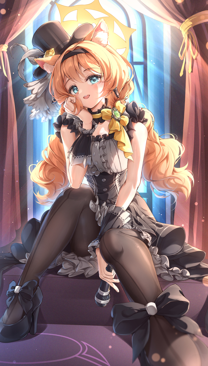 This is a pixiv picture whose title is 伊落マリー🎩.