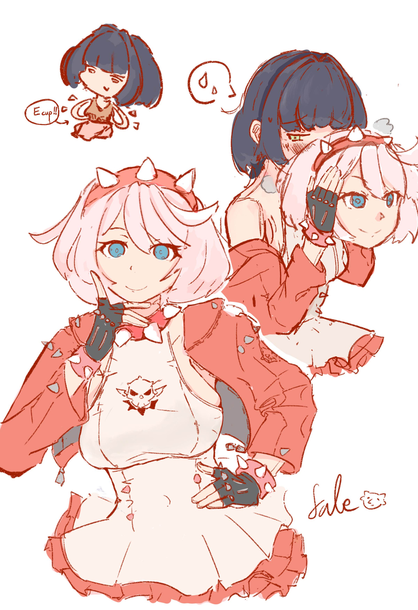 This is a pixiv picture whose title is Elphelt.