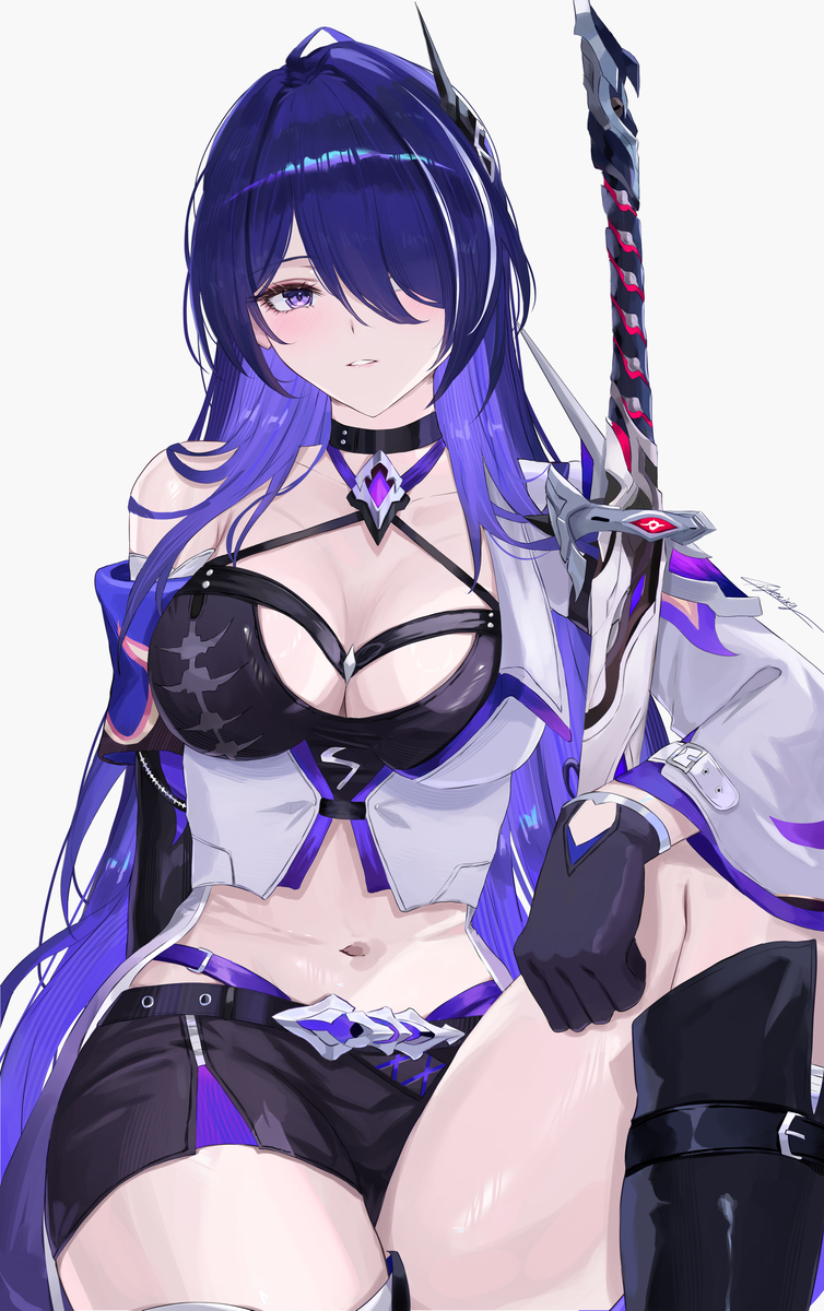 This is a pixiv picture whose title is 黄泉.