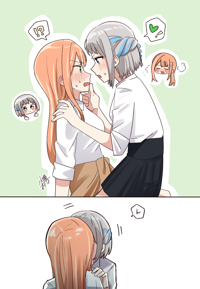 This is a pixiv picture whose title is リー清キス.