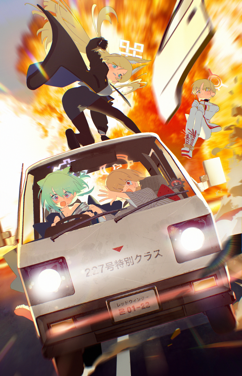 This is a pixiv picture whose title is 40日 💥.