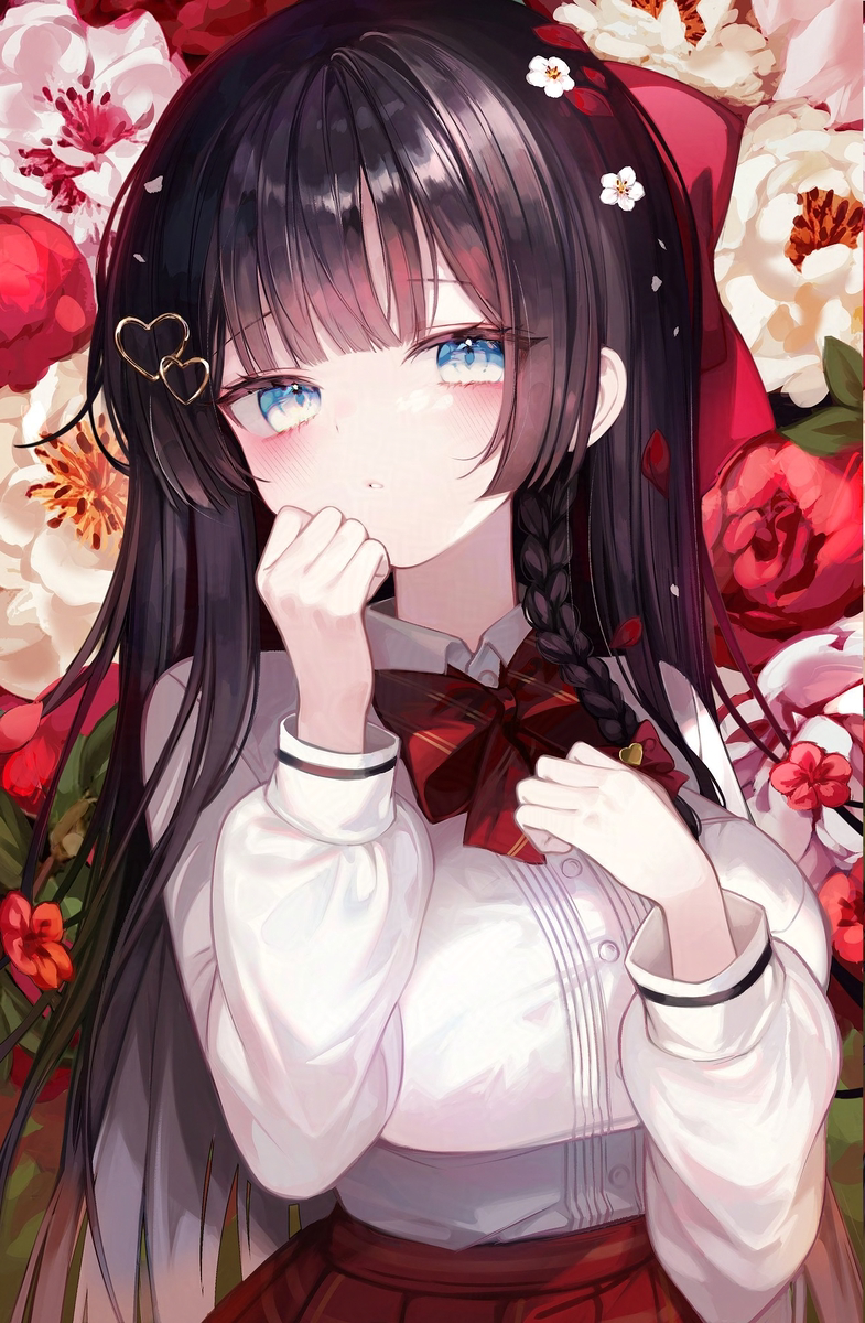 This is a pixiv picture whose title is 白雪ひな.