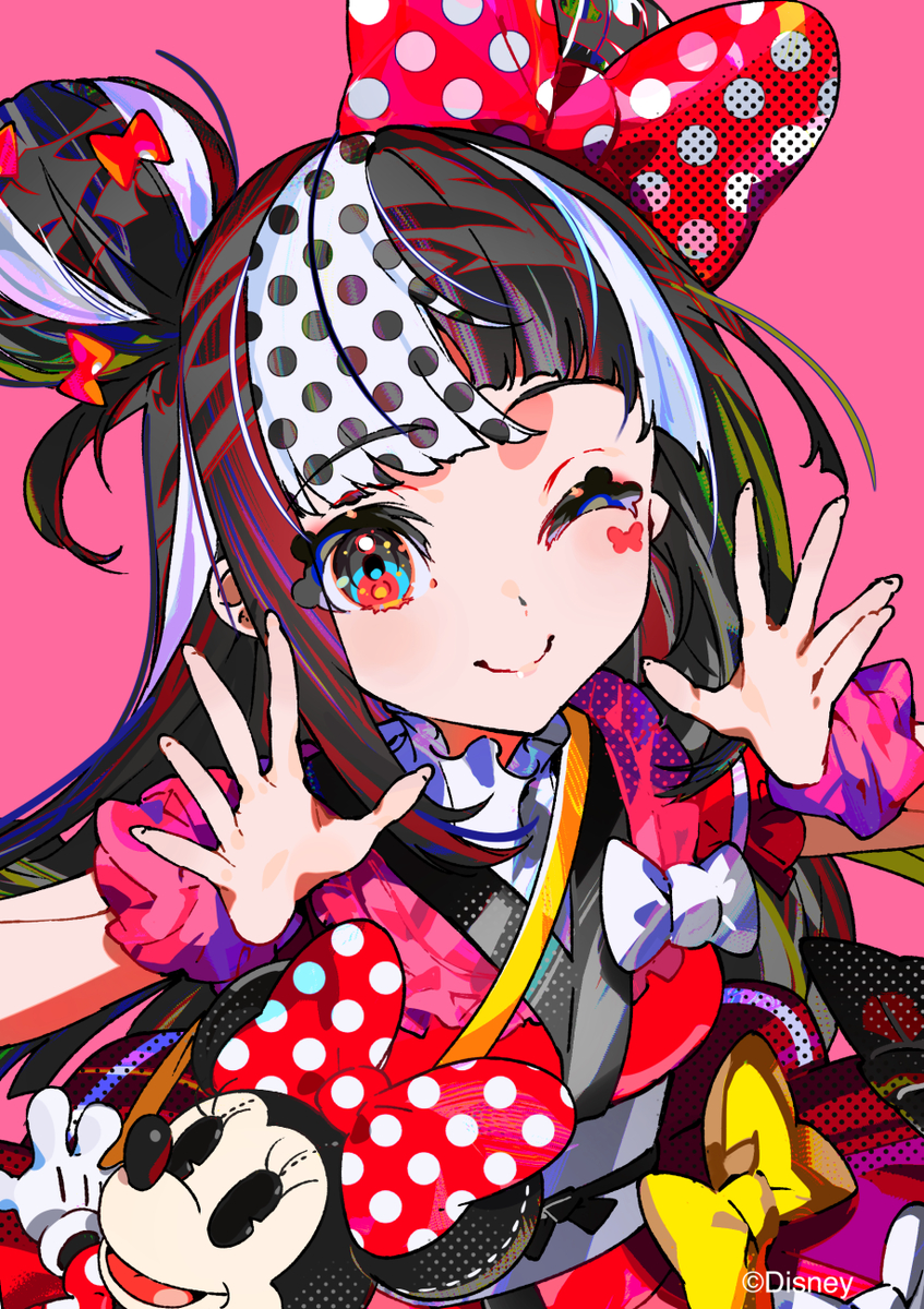 This is a pixiv picture whose title is MINNIE MOUSE.