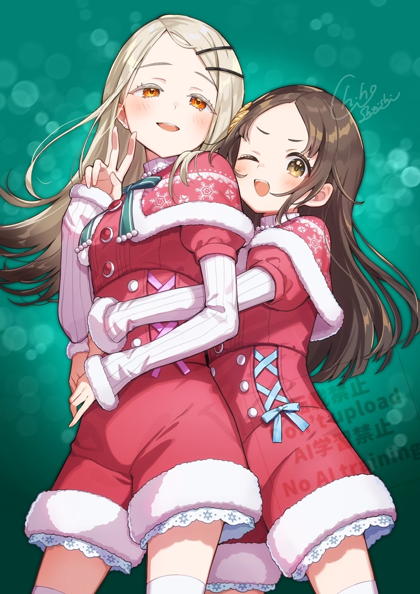 This is a pixiv picture whose title is クリスマス衣装✨.