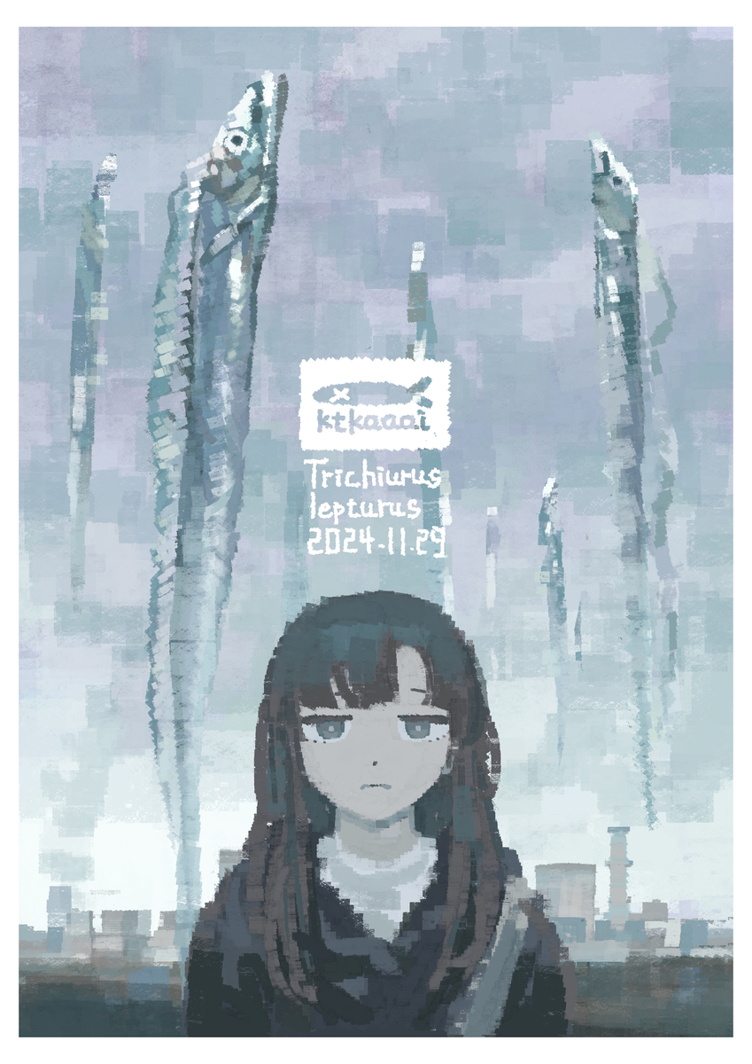 This is a pixiv picture whose title is Trichiurus lepturus.