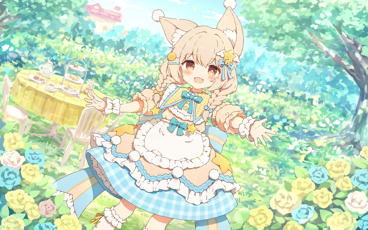This is a pixiv picture whose title is skeb.