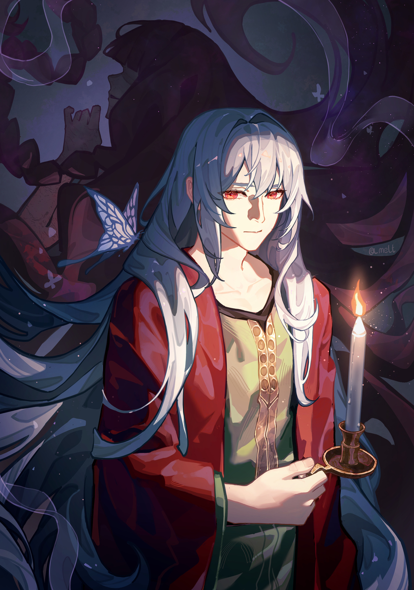 This is a pixiv picture whose title is ［魔女］.