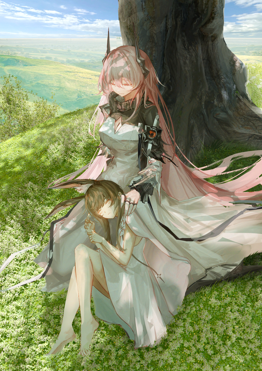 This is a pixiv picture whose title is 休息.