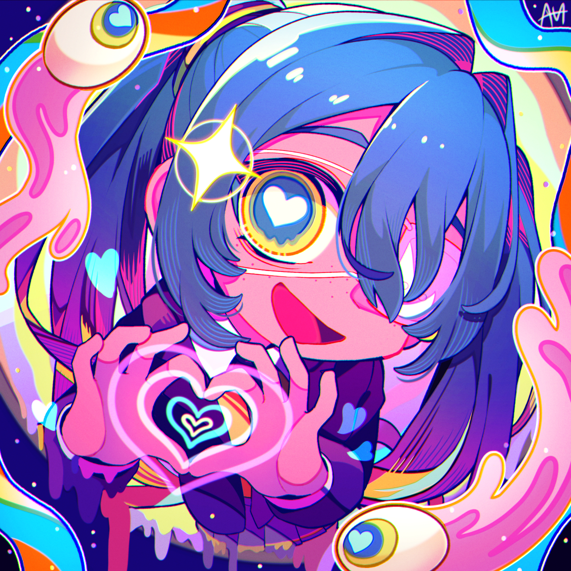 This is a pixiv picture whose title is MWAH!.