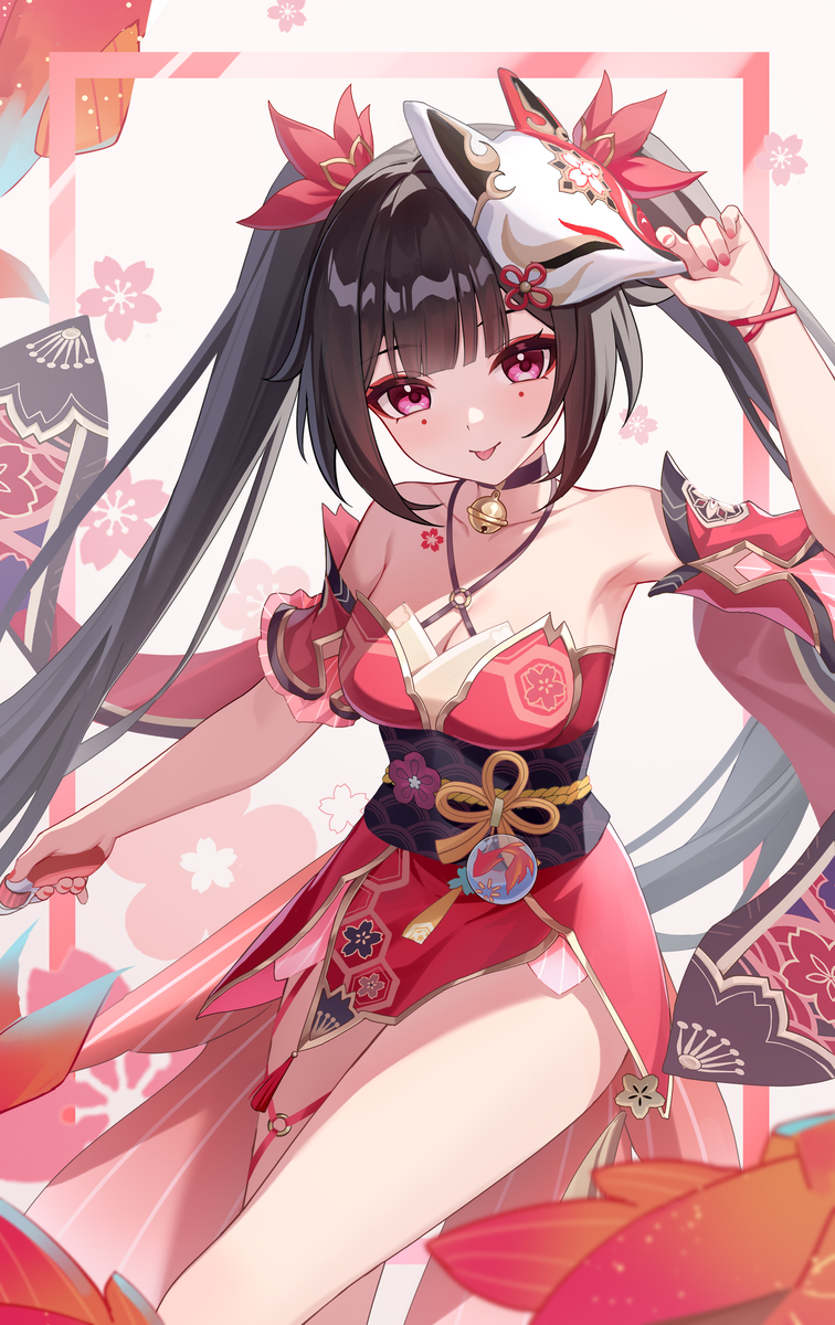 This is a pixiv picture whose title is 花火.