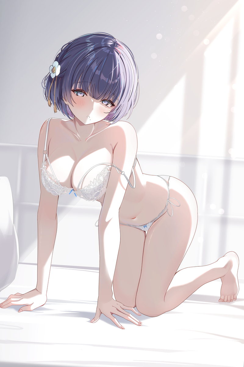 This is a pixiv picture whose title is 秦谷 美鈴.