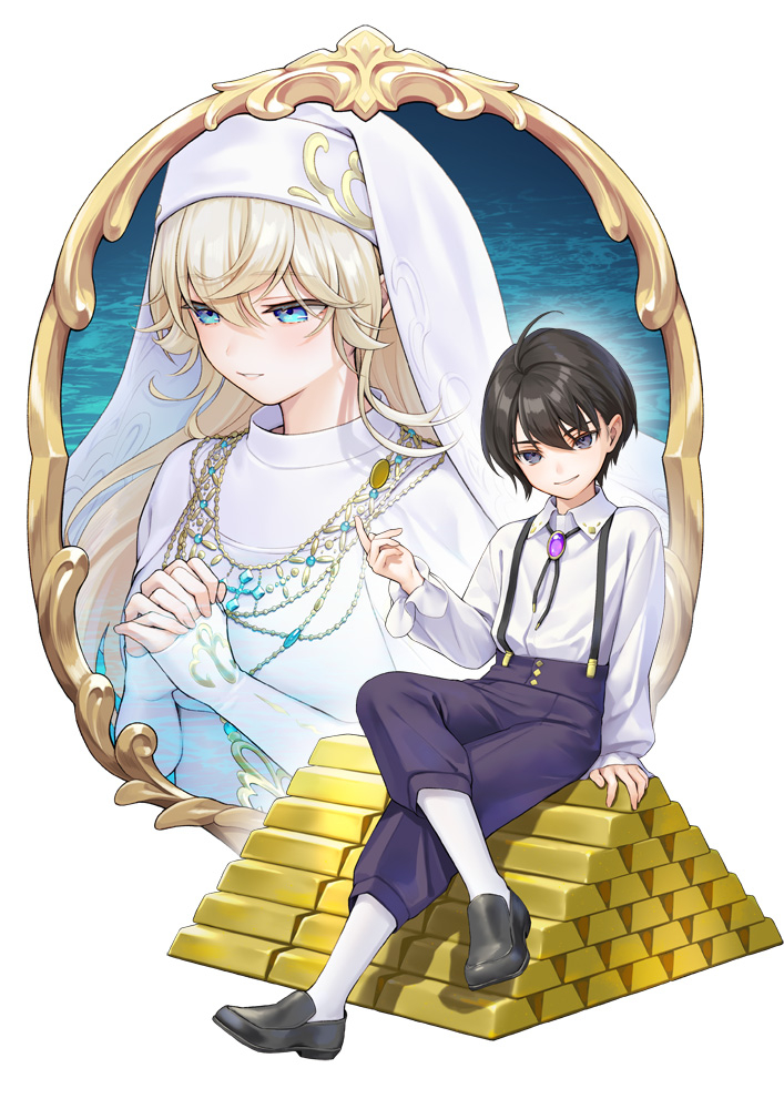 This is a pixiv picture whose title is やがて黒幕へと至る最適解 2.