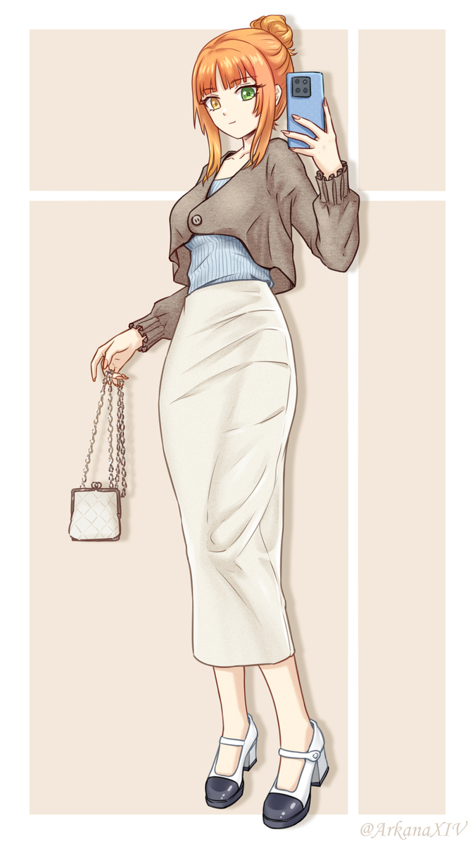 This is a pixiv picture whose title is 节制ootd #1.