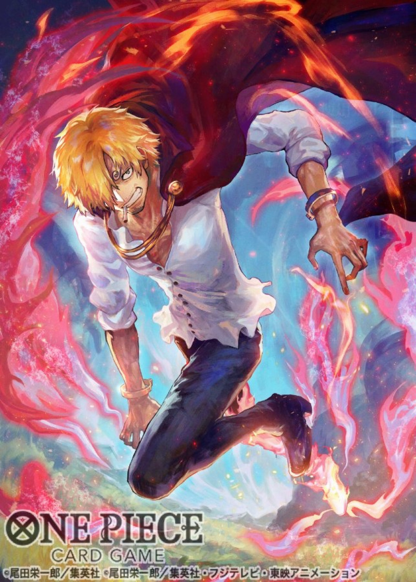 This is a pixiv picture whose title is 【ヴィンスモーク・サンジ】.