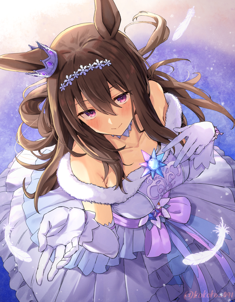 This is a pixiv picture whose title is アドマイヤベガ.