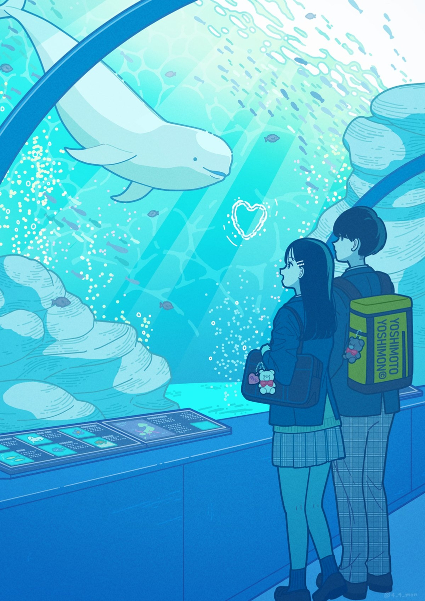 This is a pixiv picture whose title is スナメリのバブルリング.