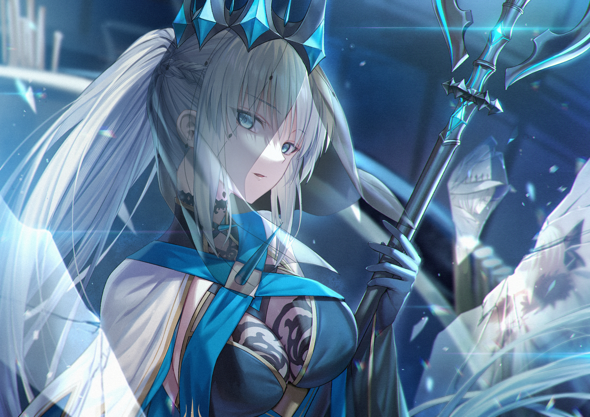 This is a pixiv picture whose title is モルガン・ル・フェ.