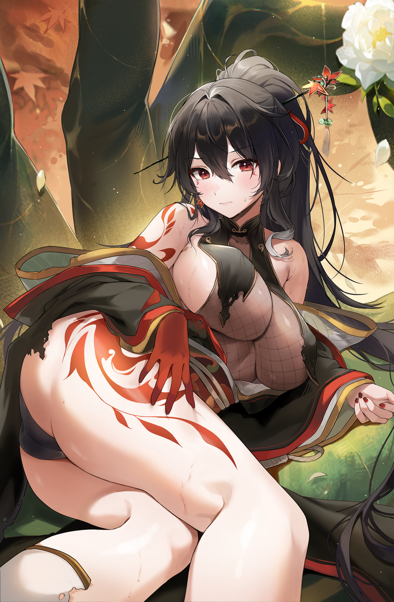 This is a pixiv picture whose title is 原道雪.