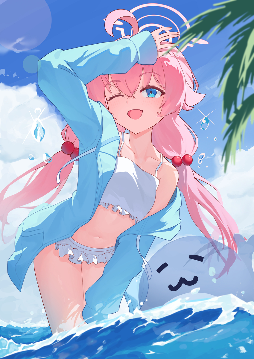 This is a pixiv picture whose title is ホシノ.