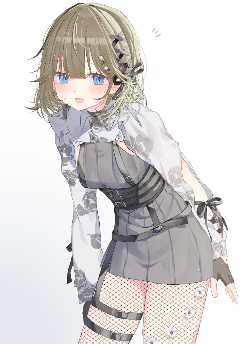 This is a pixiv picture whose title is 💐.