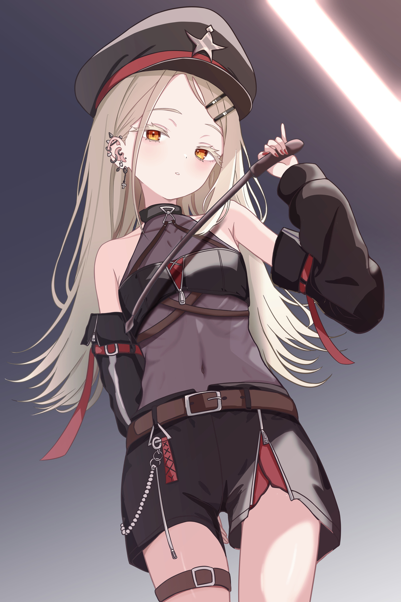 This is a pixiv picture whose title is カラ鉄コラボ　篠澤広（差分有）.