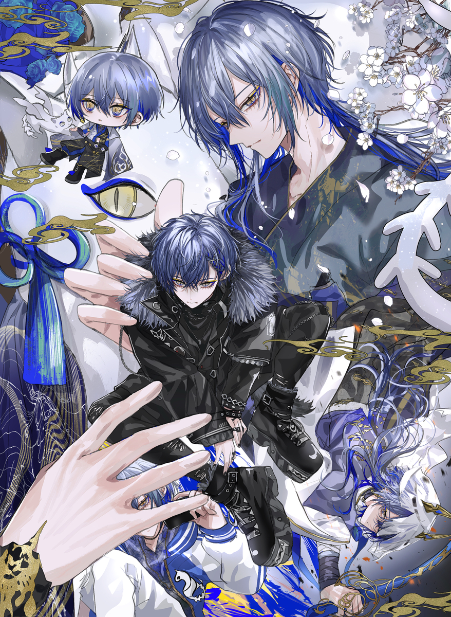 This is a pixiv picture whose title is 👻🔪.