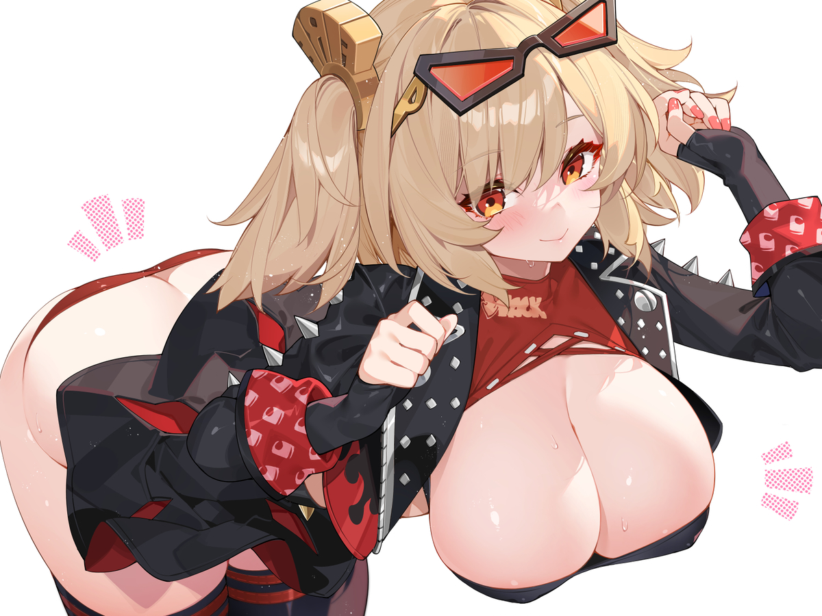 This is a pixiv picture whose title is 服が縮みました.