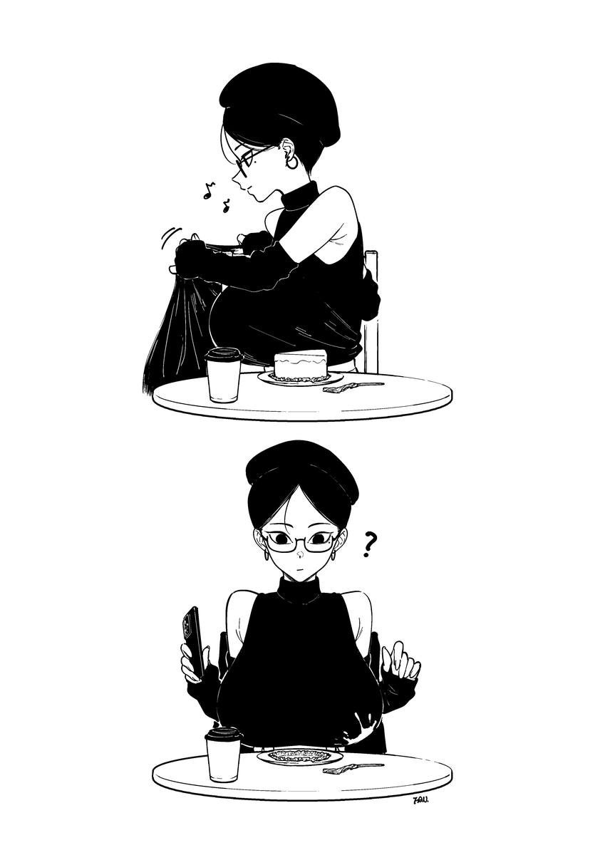 This is a pixiv picture whose title is 🍰👀？.