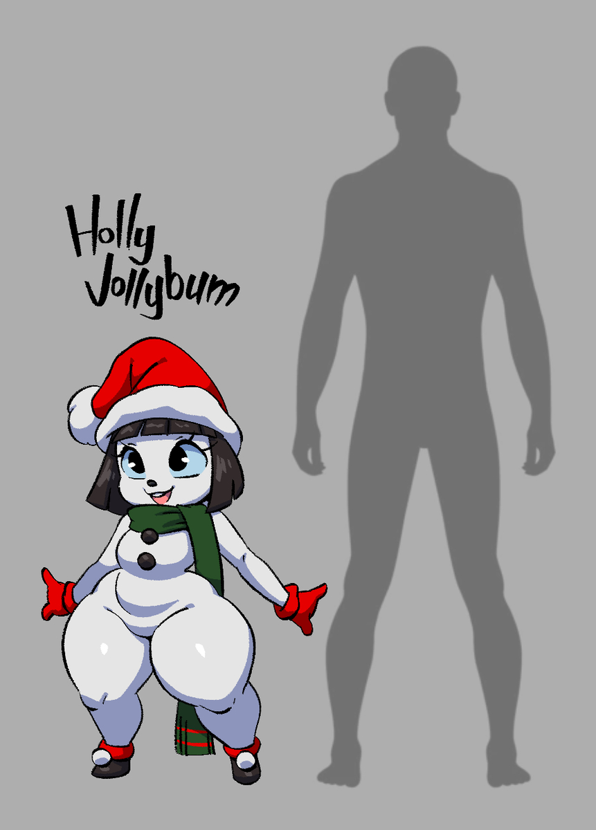 This is a pixiv picture whose title is Holly Jollybum.