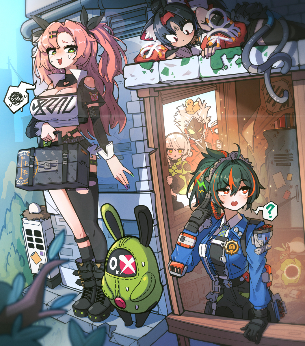 This is a pixiv picture whose title is 숨바꼭질.