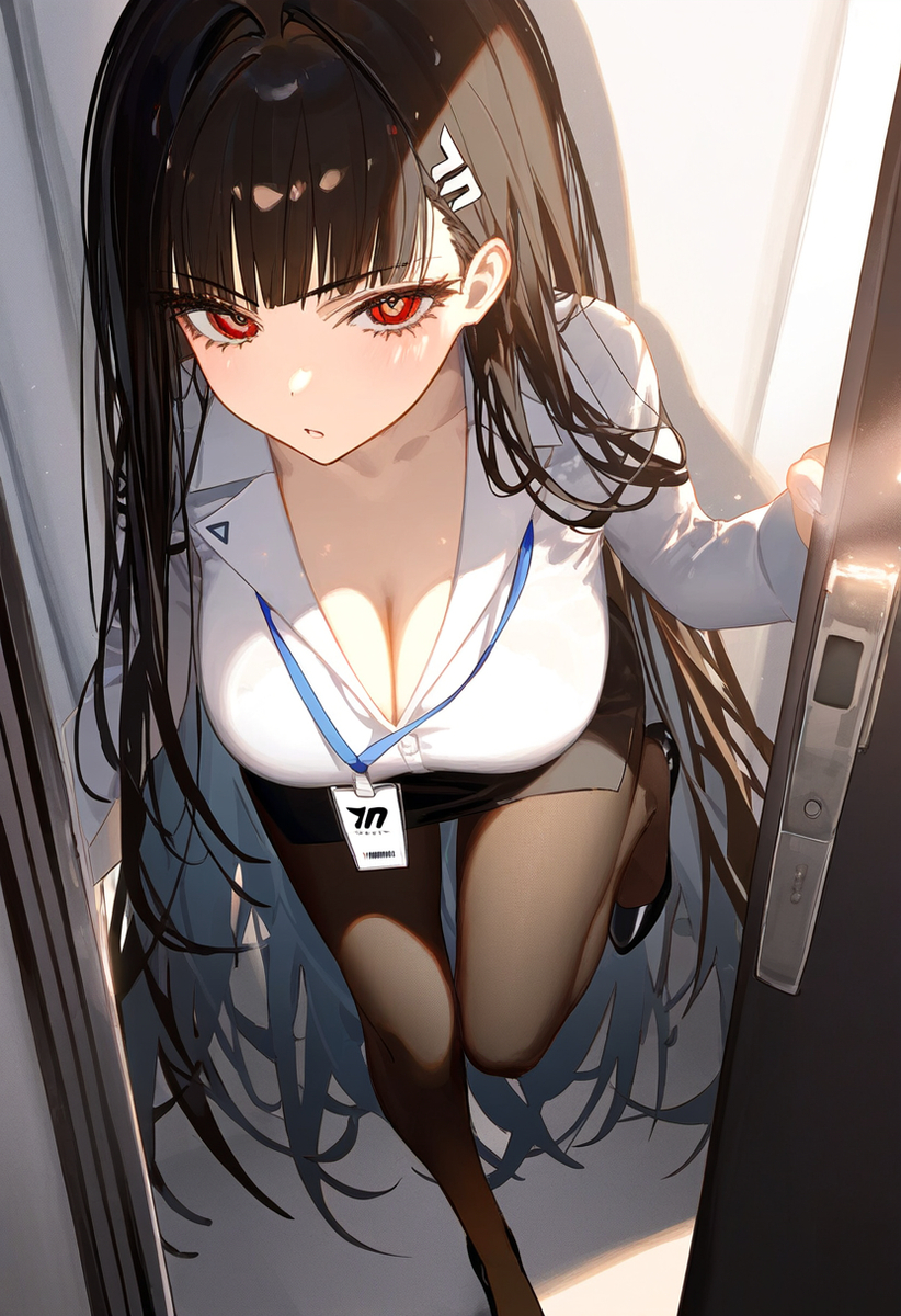 This is a pixiv picture whose title is sensei 你找我有事吗？.