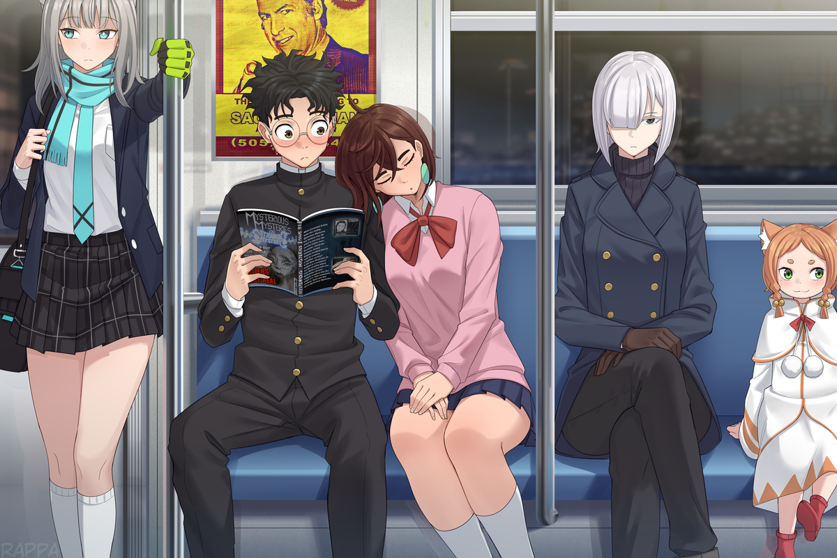 This is a pixiv picture whose title is クロスオーバー Commute.