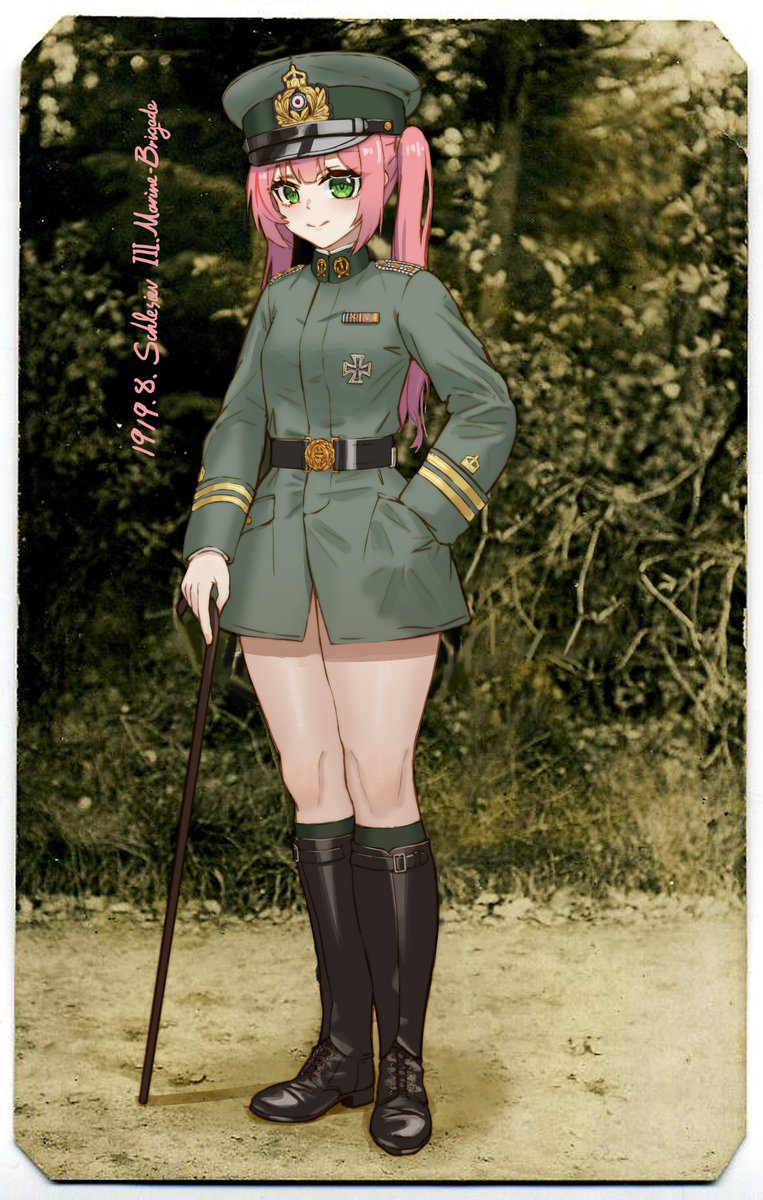 This is a pixiv picture whose title is Freikorps officer.