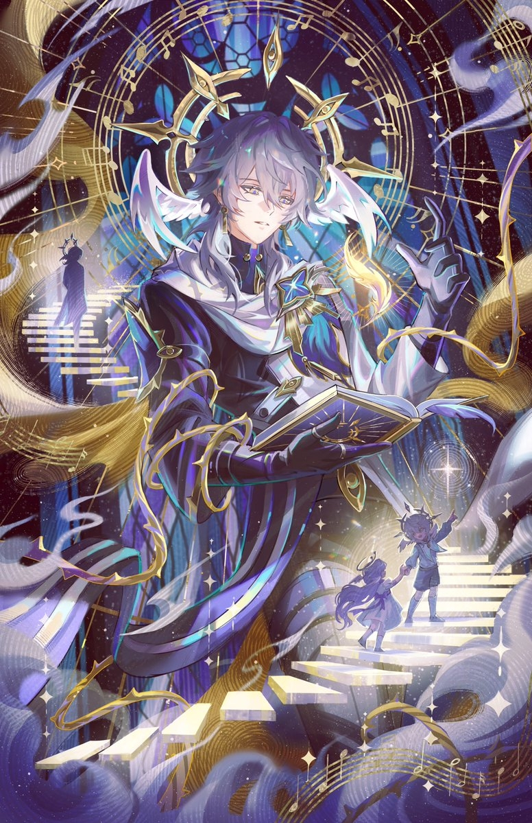 This is a pixiv picture whose title is Once upon a Sunday.