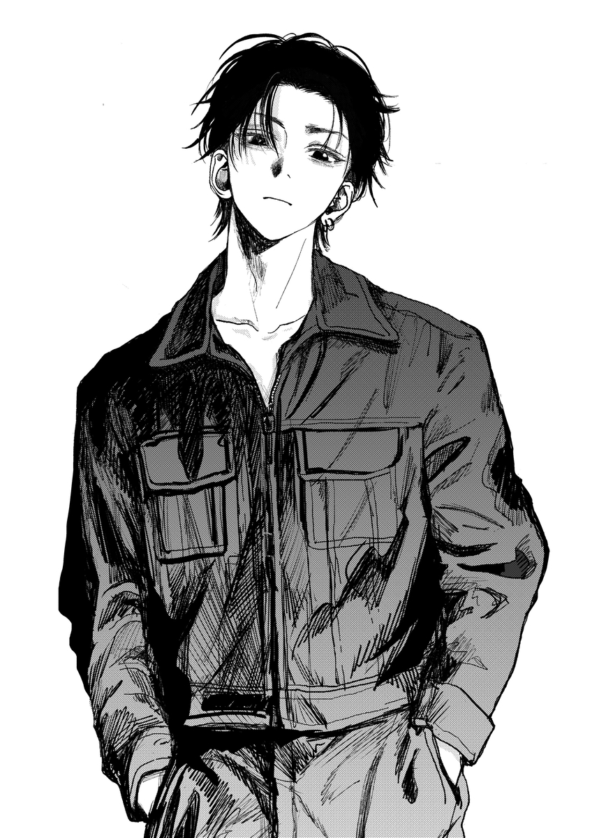 This is a pixiv picture whose title is 男の子.