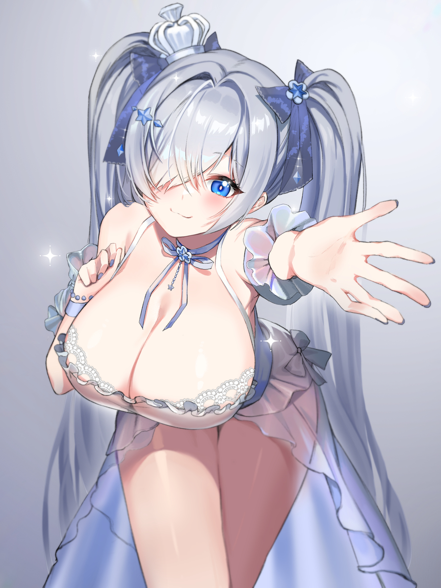 This is a pixiv picture whose title is シンデレラ(勝利の女神:NIKKE).